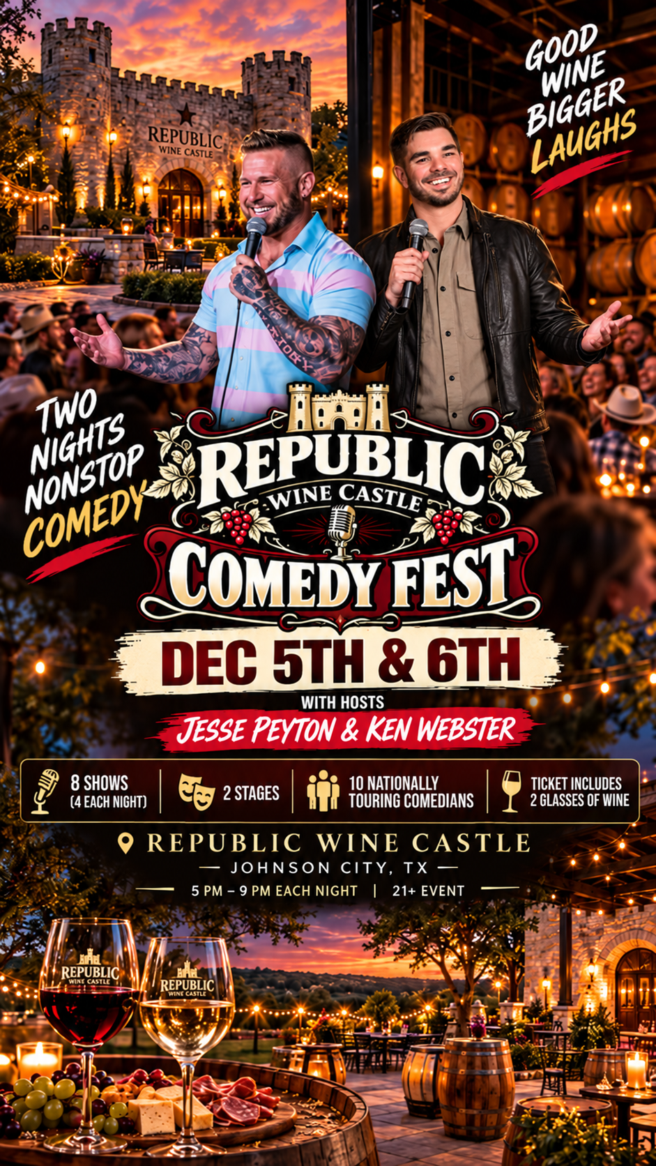 Comedy Fest Dec 5th & 6th