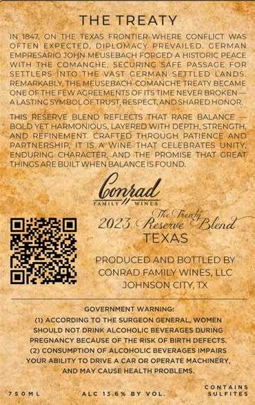 The Treaty - Texas Republic Reserve Blend