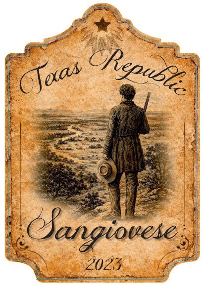 The Empresario - Texas Republic Sangiovese