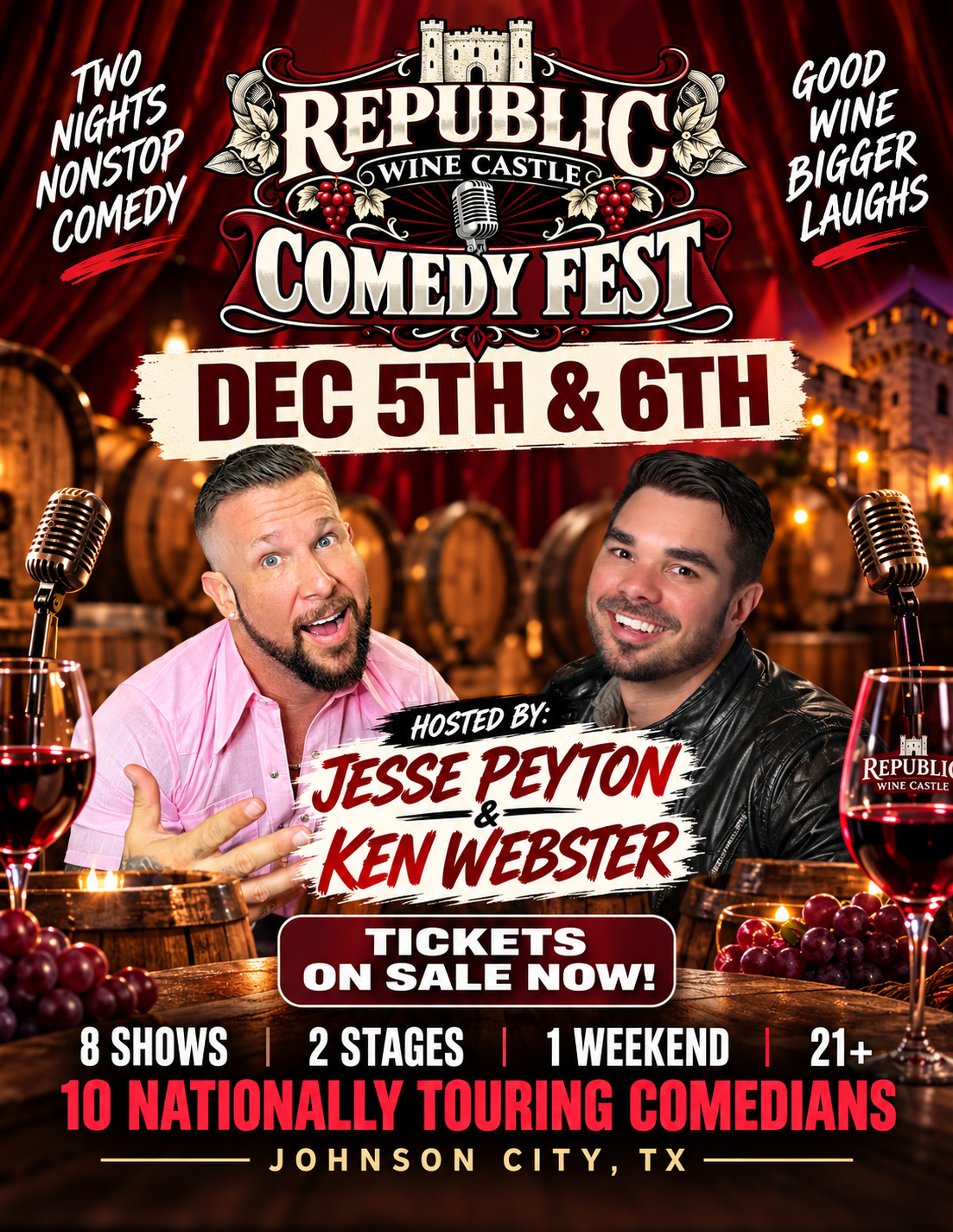 Comedy Fest Dec 5th & 6th
